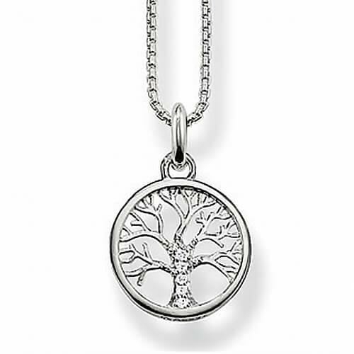Thomas Sabo Ezüst családfa medál lánccal SCKE150145