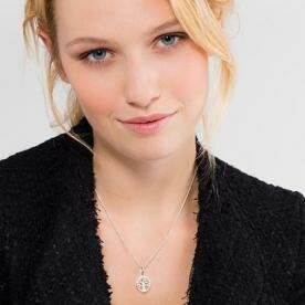 Thomas Sabo Ezüst családfa medál lánccal SCKE150145