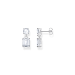 Thomas Sabo Ezüst fülbevaló fehér cirkónia kövekkel H2276-051-14