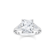 Thomas Sabo Ezüst gyűrű fehér nagy kővel 