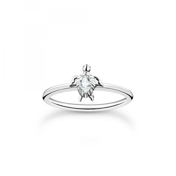 Thomas Sabo Ezüst gyűrű teknőssel 