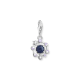 Thomas Sabo Ezüst holdfázis charm lila tűzzománccal 2040-664-32