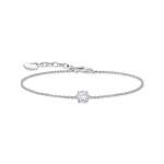 Thomas Sabo Ezüst karkötő áttetsző cirkónis kővel A2156-051-14-L19v