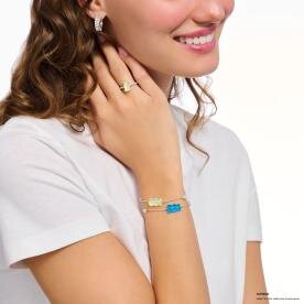 Thomas Sabo Ezüst karkötő kék Haribo gumi macival A2151-052-1-L19v