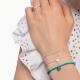 Thomas Sabo Ezüst karkötő köves lóherével A1993-051-14-L19v