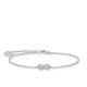 Thomas Sabo Ezüst karkötő köves végtelennel A2003-051-14-L19v