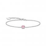 Thomas Sabo Ezüst karkötő rózsaszín cirkóniával A2156-051-9-L19V
