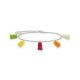 Thomas Sabo Ezüst karkötő színes Haribo gumi macikkal A2152-017-7-L19v