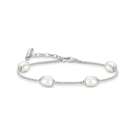 Thomas Sabo Ezüst karkötő tenyésztett gyöngyökkel A2189-082-14-L19v