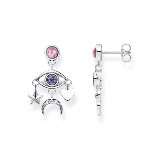 Thomas Sabo Ezüst kozmikus talizmán fülbevaló  H2272-643-7