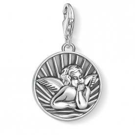 Thomas Sabo Ezüst lap charm védő angyallal 1706-637-21