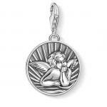 Thomas Sabo Ezüst lap charm védő angyallal 1706-637-21