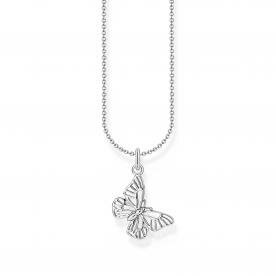 Thomas Sabo Ezüst nyaklánc áttört pillangó medállal KE2223-001-21-L45v