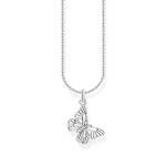 Thomas Sabo Ezüst nyaklánc áttört pillangó medállal KE2223-001-21-L45v