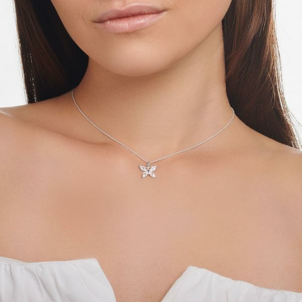 Thomas Sabo Ezüst nyaklánc cirkónia pillangó medállal KE2101-051-14-L45
