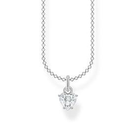 Thomas Sabo Ezüst nyaklánc cirkónia szív medállal KE2105-051-14-L45v