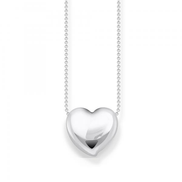 Thomas Sabo Ezüst nyaklánc domború szív medállal KE2276-001-21-L45v