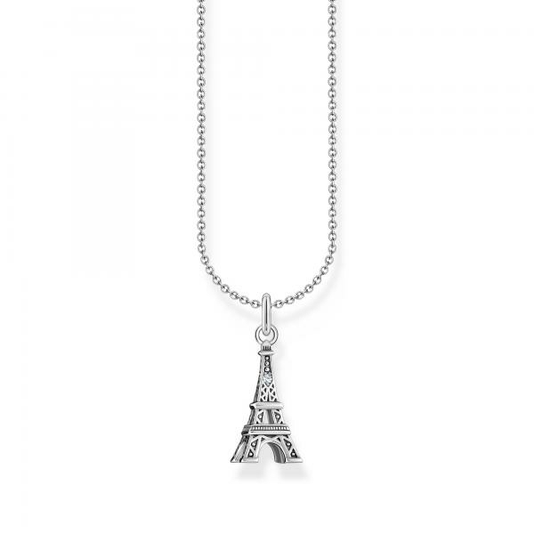 Thomas Sabo Ezüst nyaklánc Eiffel-toronnyal KE2236-643-14-L45V