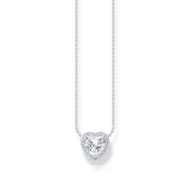 Thomas Sabo Ezüst nyaklánc fénylő szív medállal KE2280-051-14-L45v
