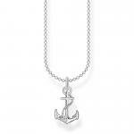 Thomas Sabo Ezüst nyaklánc horgony medállal KE2055-001-21-L45v