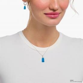 Thomas Sabo Ezüst nyaklánc kék Haribo gumi macival KE2209-052-1-L45v