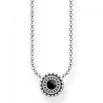 Thomas Sabo Ezüst nyaklánc obszidiánnal KE1672-704-11-L45