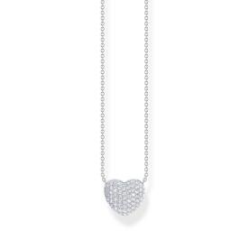 Thomas Sabo Ezüst nyaklánc pávé cirkónia szív medállal KE2277-051-14-L45v