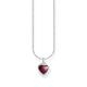 Thomas Sabo Ezüst nyaklánc piros szív alakú medállal KE2268-051-10-L45v