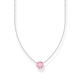 Thomas Sabo Ezüst nyaklánc rózsaszín cirkóniával KE2210-051-9-L45v
