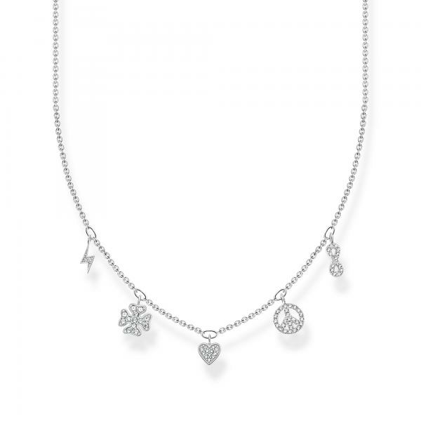 Thomas Sabo Ezüst nyaklánc szimbólumokkal KE2123-051-14-L42