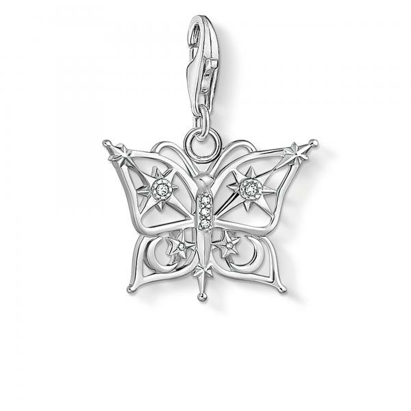 Thomas Sabo Ezüst pillangó charm cirkónia csillaggal 1852-051-14