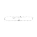 Thomas Sabo Ezüst pöttyös bokalánc végtelennel AK0029-051-14-L27v