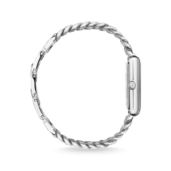 Thomas Sabo Ezüst színű téglalap alakú női óra WA0428-201-201-22