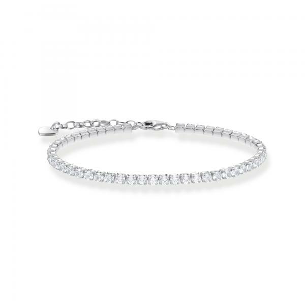 Thomas Sabo Ezüst tenisz karkötő áttetsző cirkóniával A2167-051-14-L19v