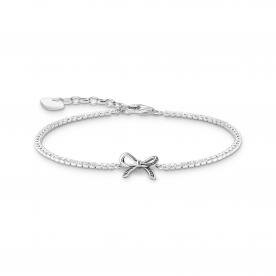 Thomas Sabo Ezüst tenisz karkötő masnival A2172-643-14-L19v