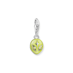 Thomas Sabo Ezüst ufo charm lime színű tűzzománccal és cirkóniával 2053-041-4