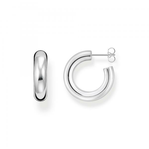 Thomas Sabo Ezüst vastag karika fülbevaló CR635-001-21