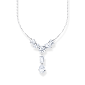 Thomas Sabo Ezüst Y nyaklánc fehér cirkónia kövekkel KE2195-051-14-L45V