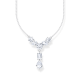 Thomas Sabo Ezüst Y nyaklánc fehér cirkónia kövekkel KE2195-051-14-L45V