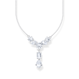 Thomas Sabo Ezüst Y nyaklánc fehér cirkónia kövekkel KE2195-051-14-L45V