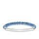 Thomas Sabo Fazettált dumortierit ezüst karkötő LBA0001-624-32-L17.5
