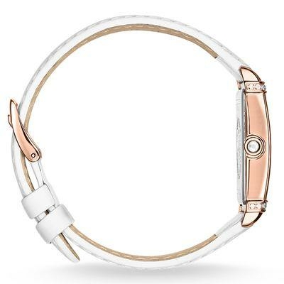 Thomas Sabo Fehér bőr szíjas női karóra WA0233-269-202