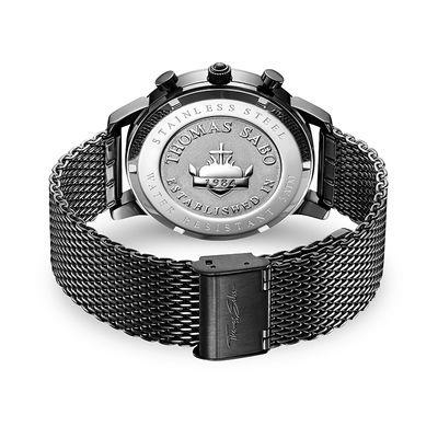 Thomas Sabo Fekete férfi karóra WA0291-287-203-42 mm