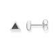 Thomas Sabo Fekete háromszög cirkónia ezüst fülbevaló H1967-051-11
