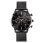 Thomas Sabo Fekete ion bevonatú férfi óra WA0247-202-203mm