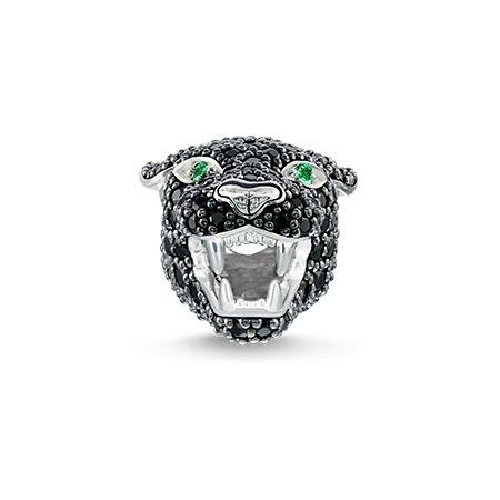 Thomas Sabo Fekete párduc karma gyöngy K0265-691-11