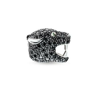 Thomas Sabo Fekete párduc karma gyöngy K0265-691-11