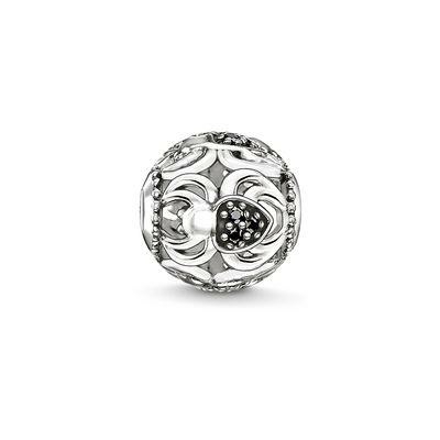 Thomas Sabo Fekete pók karma gyöngy K0244-643-11