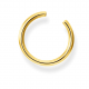 Thomas Sabo Fél pár aranyozott ezüst fülgyűrű 1 EC0027-413-39