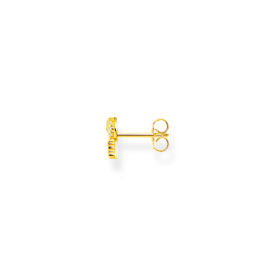 Thomas Sabo Fél pár aranyozott ezüst kulcs fülbevaló H2220-414-14